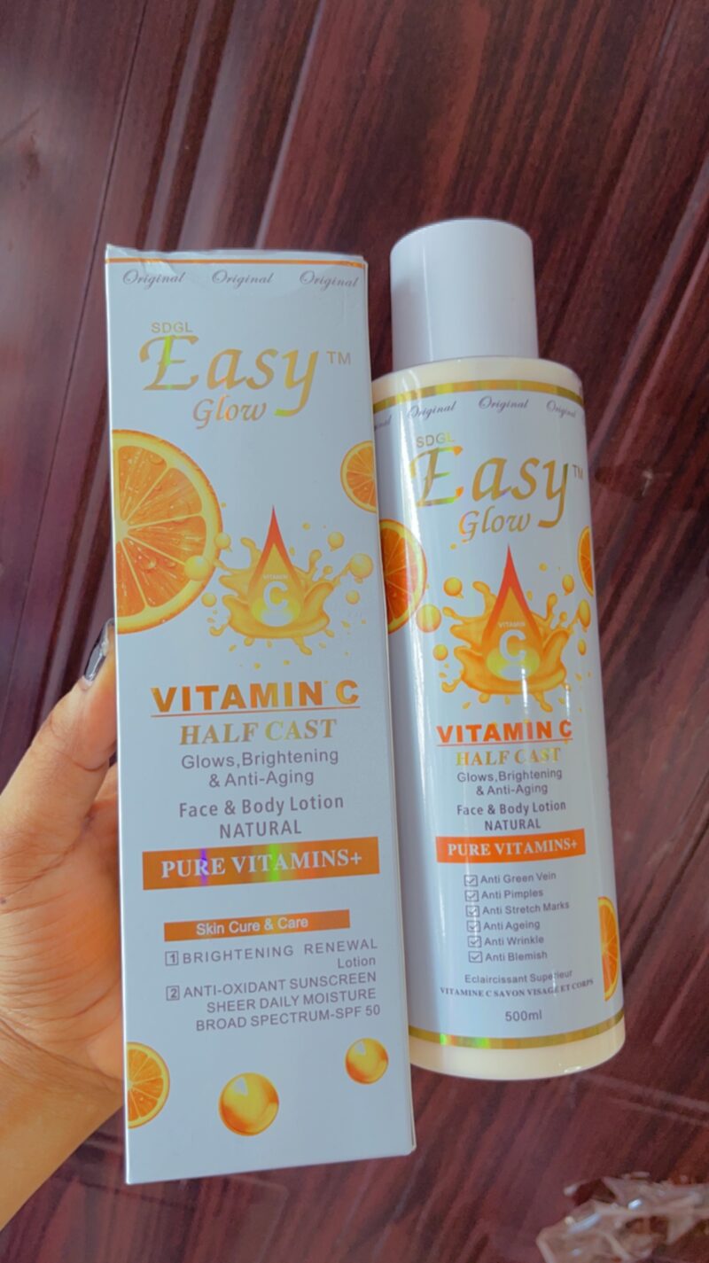 EASY GLOW VITAMIN C HALF CAST