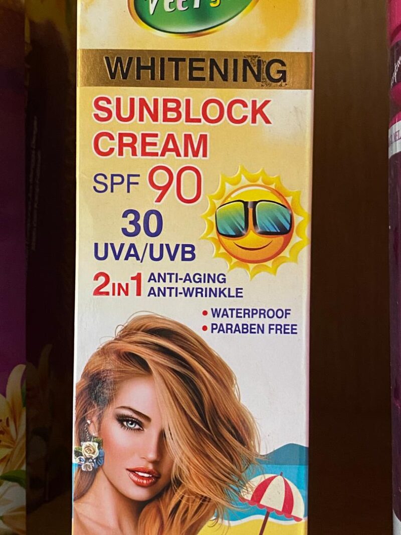 WHITENING SUNBLOCK CREAM