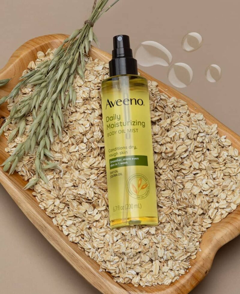 Aveeno Daily Moisturizer (Oat and Jojoba oil)