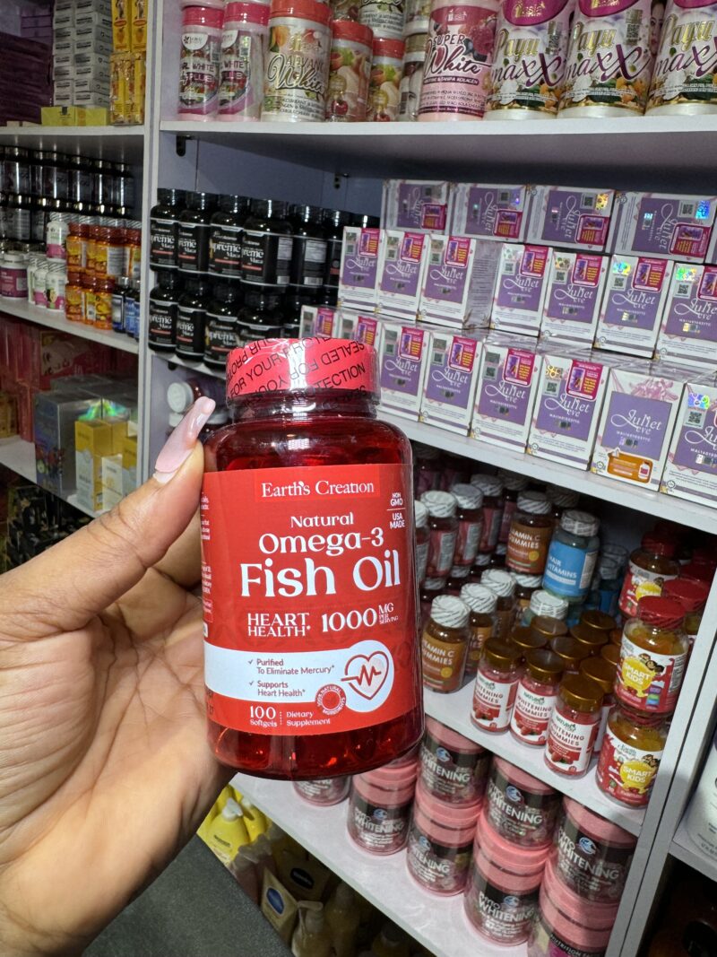 Earth Creation Omega Fish Oil by 100