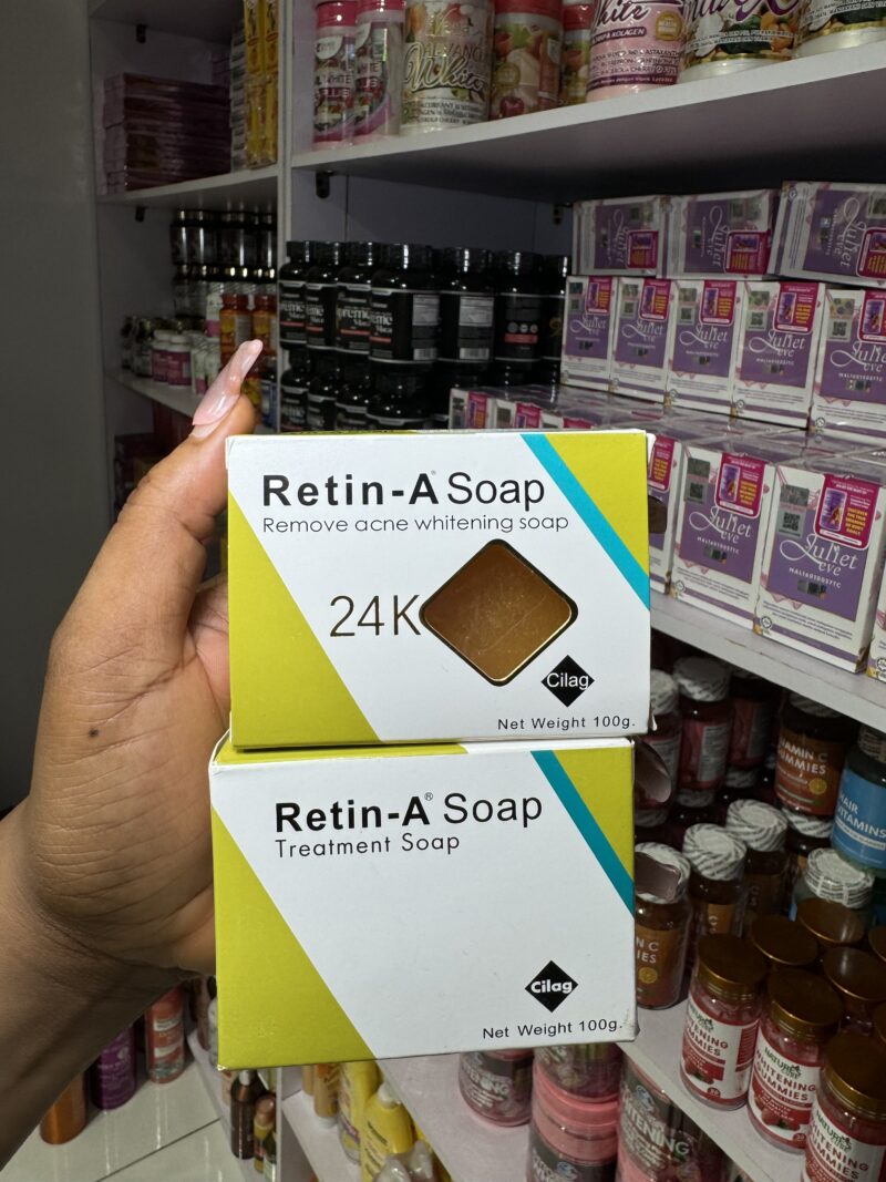 Retina A 24k Whitening Face Soap