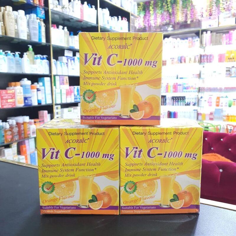 Ascorbic Vitamin C (Powder Supplement)