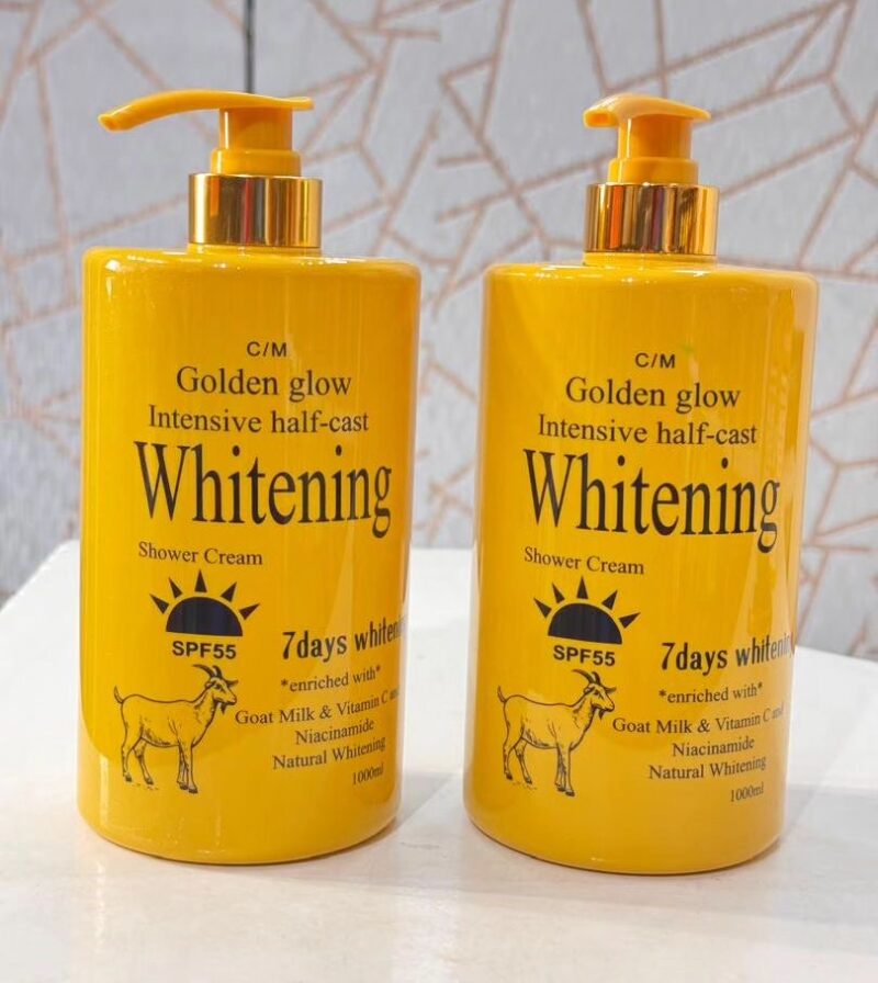 Golden Glow Whitening GOAT MILK AND VITAMIN C SHOWER GEL