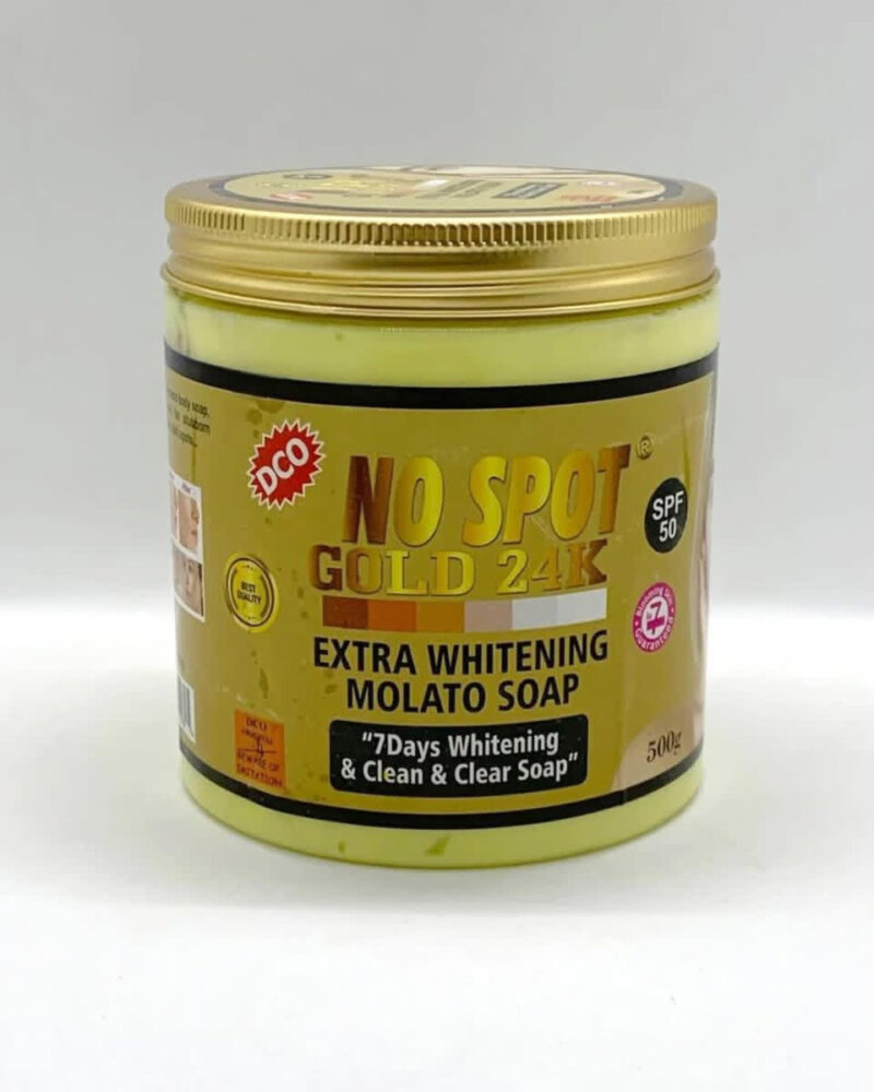 No Spot Injection 24k Extra Whitening Molato Soap (Gold 24k)